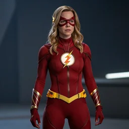 Danielle Panabaker as the Flash, from the DC movie 'Flash' (2022)
