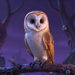 Barn owl inThe Nightmare Before Christmas (1993)