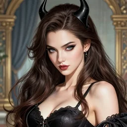the portrait of neutral evil fallen female dark knight vagabond as absurdly beautiful, gorgeous, elegant, sophisticated, realistic gravure idol, an ultrafine hyperdetailed illustration by kim jung gi, irakli nadar, detailed face, intricate linework, bright colors, octopath traveler, final fantasy, unreal engine 5 highly rendered, global illumination, detailed and intricate environment