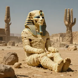environment art, mummified