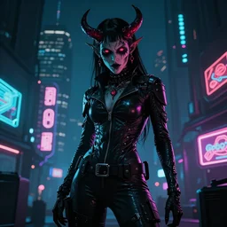 Hyperralistic Junji Ito cyberpunk demon neon, trending on artstation, artstationHD, artstationHQ, 4k, 8k