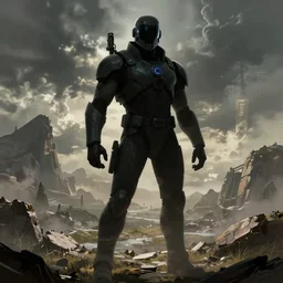 concept art, stylized silhouette, super exaggerated proportions, concept design, male, science fiction suit, helmet, by mike mignola