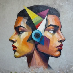 Deswitit profile picture by Sachin Teng, asymmetrical, Organic Painting , Matte Painting, meaningful, Powerful, geometric shapes, hard edges, graffiti, street art:2 by Sachin Teng:4