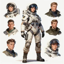 A female military astronaut character concept art from Starfield video game, by Stanley Artgerm Lau, WLOP, Rossdraws, James Jean, Andrei Riabovitchev, Marc Simonetti, and Sakimichan, trending on artstation