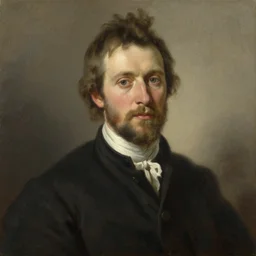 john fetterman, oil on canvas, by rembrandt