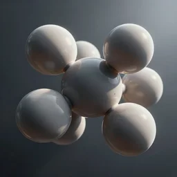 atoms merging together