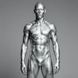 dreams of silver surfer, in style of robert mapplethorpe