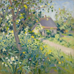 Summertime, Impressionism, oil