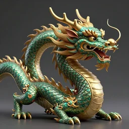 A beautiful painting of Chinese dragon, octane render, unreal engine, trending on artStation, artstationHD, artstationHQ, cgsociety, 4k
