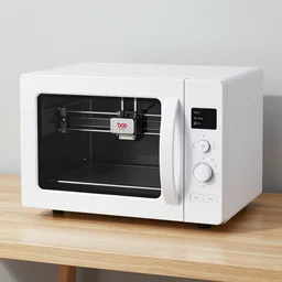 a 3 dprinter that looks like a microwave