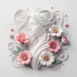 a beautiful amazing art of a dream with flovers,ultra detailed thin curl noise splines by tom Haugomat, Serena Malyon, Maxim Shirkov, Alex Pogrebniak and Robin Gundersen, Trending on artstation,intricate,mistic atmosphere, featured on Behance, octane render,well rendered.:1