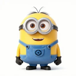 a cute character cartoon inspired in gummy bears, minions, rabbids, featured on artstation, pinterest trending,