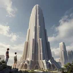 slavic architecture style megatower, by jon aaron kambeitz, katsuhiro otomo, heng z, concept art, insanely detailed, raytracing, octane, unreal engine, trending on artstation