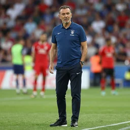 Mr. Bean as a football manager