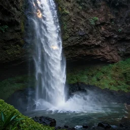 gorgeous picture of waialua falls in kauai