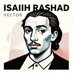 Album Art Isaiah Rashad, Vector art, Picasso, Sachin Teng, Trending on artstation