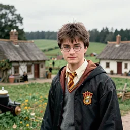 harry potter in russian village photo 4 k
