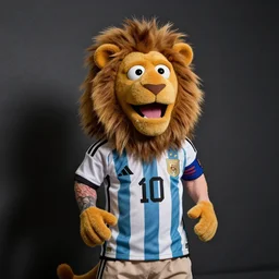 Lionel Messi as a Muppet