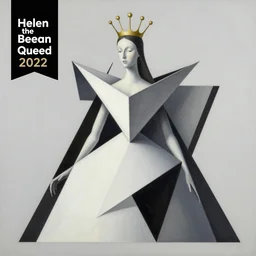 helen the bean queen, an ultrafine detailed painting by james jean, behance contest winner, vanitas, angular, altermodern