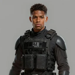 portrait of a man by greg rutkowski, he looks like john boyega, star wars expanded universe, he is about 2 0 years old, wearing the tactical gear of the galactic alliance, digital painting, artstation, concept art, smooth, sharp foccus ilustration, artstation hq