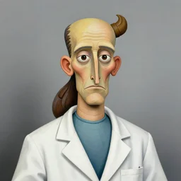 portrait of doctor zoidberg by picasso