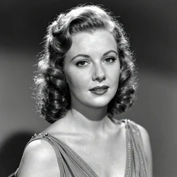 Naomi Watts 1940s black and white 20th Century Fox promotional photo. Golden Age of Hollywood.