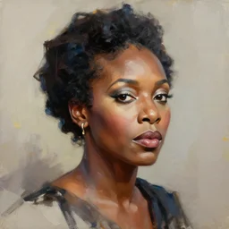 hyper detailed 3 d render like an oil painting - portrait of nina simone, houdini algorithmic generative render, abstract brush strokes, masterpiece, edward hopper and james gilleard, peter lindbergh, wolfgang lettl, octane render, extra fine detail 8 k