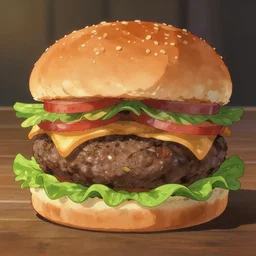 Burger, by studio Ghibli