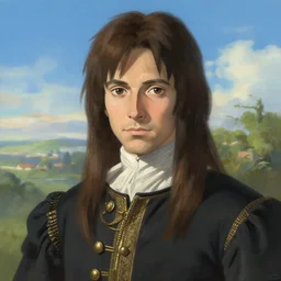 portrait of don carlos of molina, highly detailed, digital painting, concept art, sharp focus, by makoto shinkai