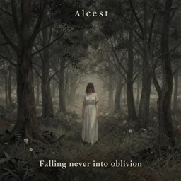 alcest album art, falling never into oblivion