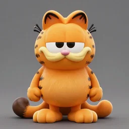 Garfield as an eldritch abomination, illustrated by Junji Ito, Lovecraftian