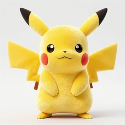a velvet Pikachu