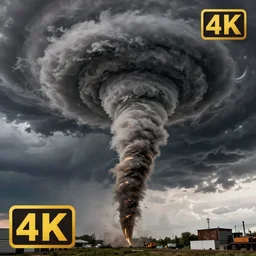 high res tornado 4k