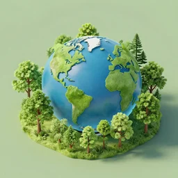 environment art, multi - planar