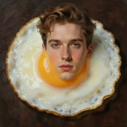 fried egg man