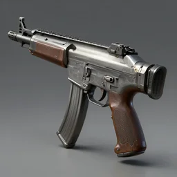 smg, gun, smg, intricate, sci - fi, elegant, highly detailed, digital painting, artstation, concept art, smooth, sharp focus, illustration, by elijah mcneal, filippo ubertino, wardog studios, robert ryminiecki, su wang, roman zhuravlyov, tony zenitium