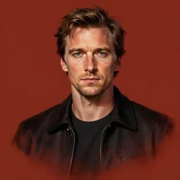 portrait of michael fassbender as david from alien : covenant ( 2 0 1 7 ), highly detailed, centered, solid color background, digital painting, artstation, concept art, smooth, sharp focus, illustration, artgerm, donato giancola, basil gogos, joseph christian leyendecker, les edwards, ed repka, wlop