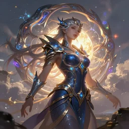 Cognitive Transcendence, intricate, elegant, fantasy, highly detailed, digital painting, concept art, sharp focus, illustration, beautiful volumetric lighting, epic light, artstation, magic hour lighting, colorful, art by Sylvain Sarrailh