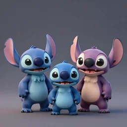 ren and stimpy, 3 d character design, rendered in octane render, unreale engine