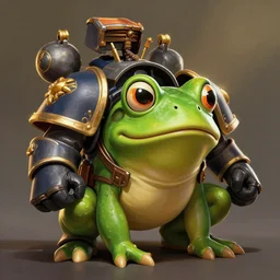 pepe the frog primarch warhammer 4 0 k digital painting, smooth, sharp focus, golden ratio, dramatic illumination, ultra realistic, 4 k, art by greg rutkowski wlop rossdraws