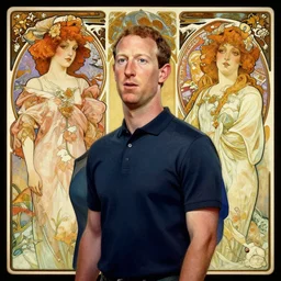 mark zuckerberg and jeff bezos, and artgerm, very detailed, art contest winner on behance, trendy on deviant art, by artgem, greg rutkowski and laura sava and alphonse mucha