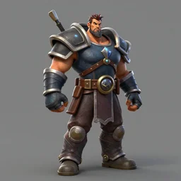 3 d render of sven from dota 2