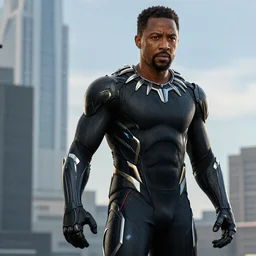 John David Washington as Black Panther