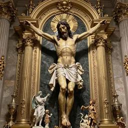 jesus christ, puppet, insanely detailed and intricate, hypermaximalist, elegant, ornate, hyper realistic, super detailed