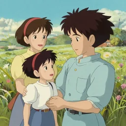 1960s Japan in a studio ghibli movie