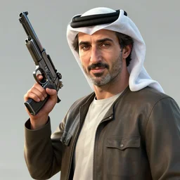 highly detailed portrait justin trudeau in ( ( osama bin laden ) ) holding desert eagle! in saints row iv stephen bliss unreal engine fantasy art by greg rutkowski loish rhads ferdinand knab makoto shinkai lois van baarle ilya kuvshinov rossdraws tom bagshaw global illumination radiant light detailed intricate environment