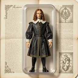 vintage patent art for a kenner action figure by leonardo davinci, illustrations, intricate writing, labels, highly detailed