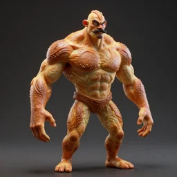 a humanoid skinny muscular bread with a mustache, badass pose, concept art, octane render, unreal engine 5, trending on artstation, high quality, highly detailed, anatomically correct, five fingers, cinematic, high coherence, path traced, dramatic lighting, 8 k, hugh contrast, digital art
