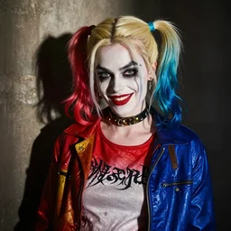 holly willoughby as harley quinn