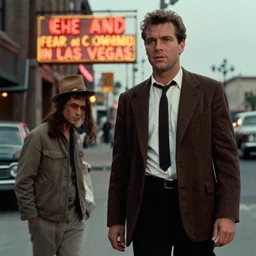 film still of deleted scene from fear and loathing in las vegas ( 1 9 9 8 )